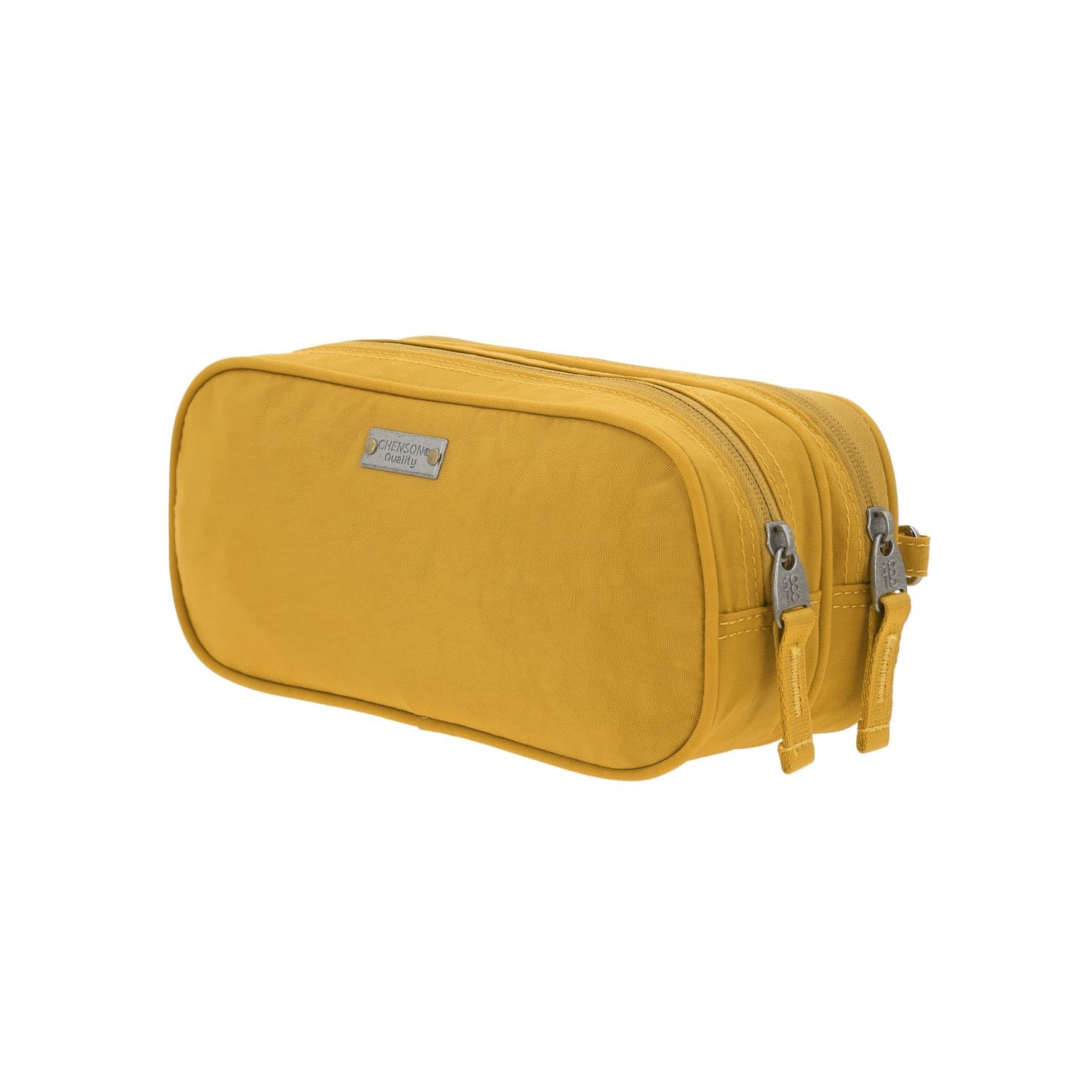 Lapicera escolar 1818 by Chenson color Amarillo con doble compartimento 5