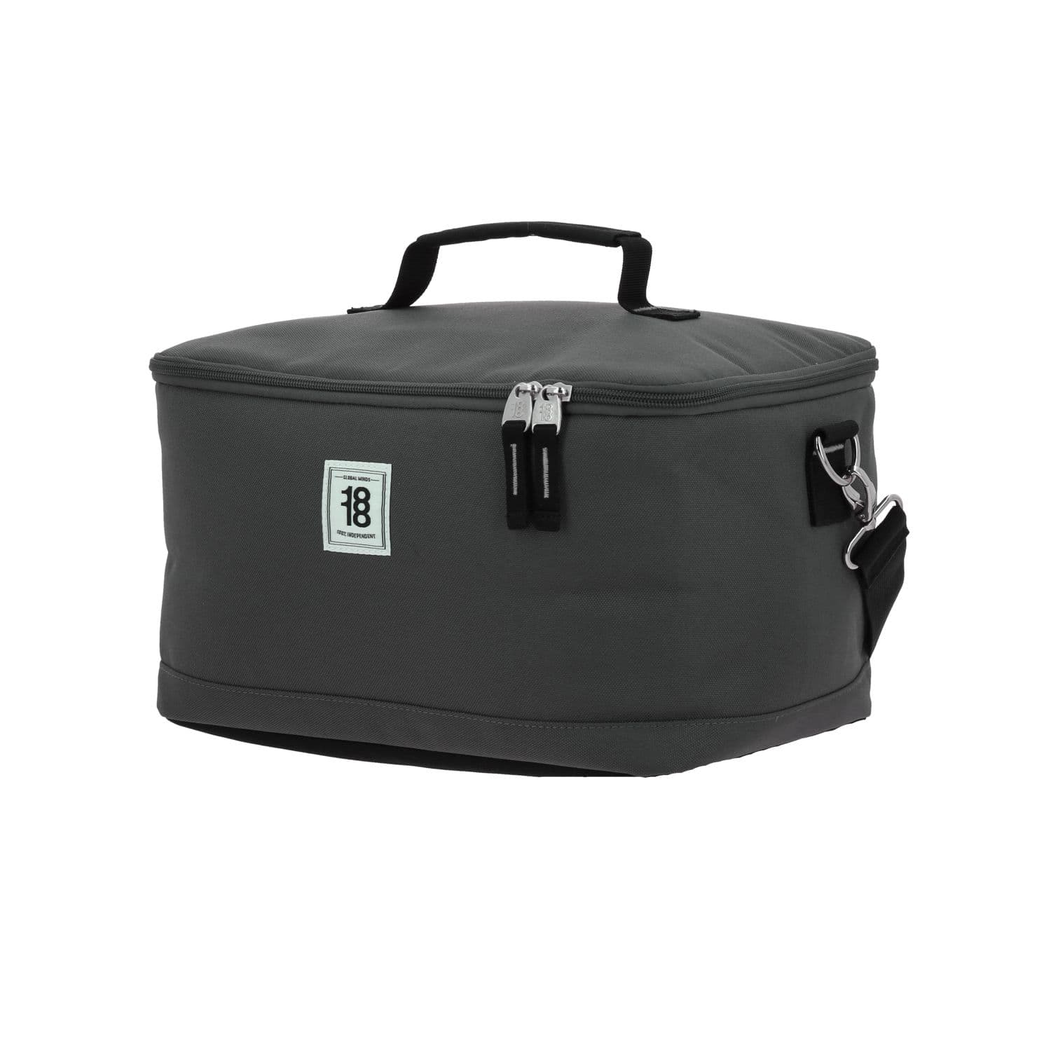 Lonchera escolar térmica 1818 by Chenson gris con amplio compartimento 2