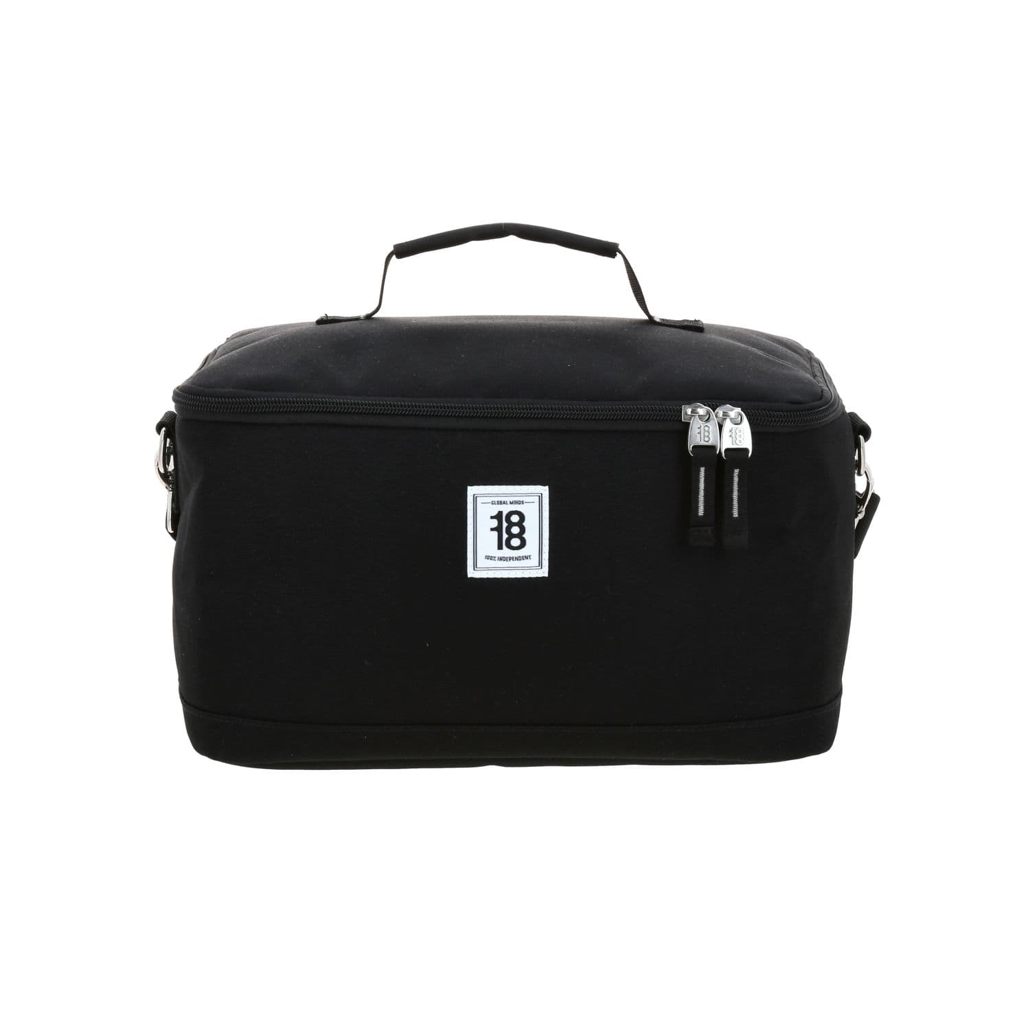 Lonchera escolar térmica 1818 by Chenson color negro para jóvenes