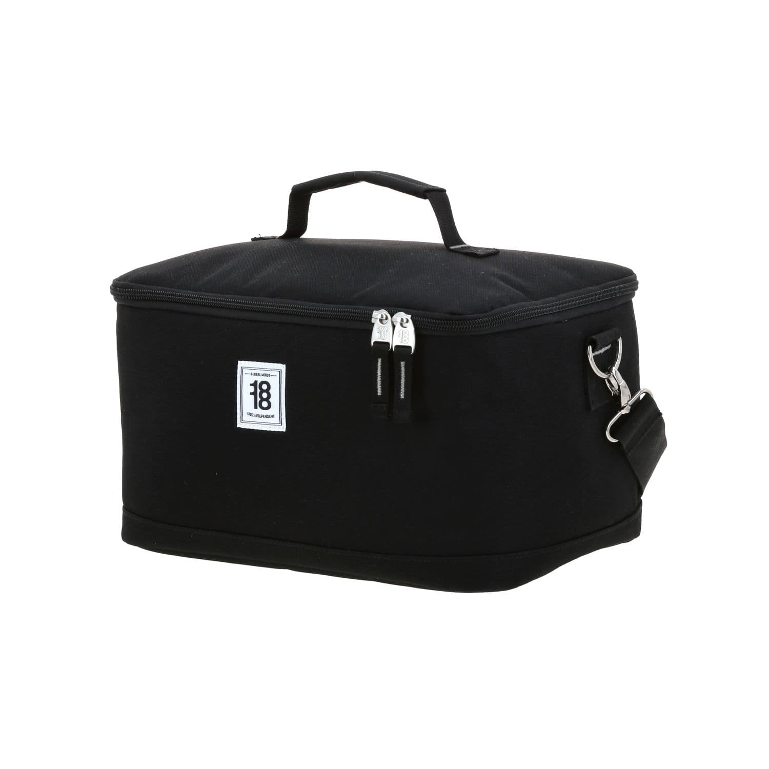 Lonchera escolar térmica 1818 by Chenson color negro para jóvenes 2