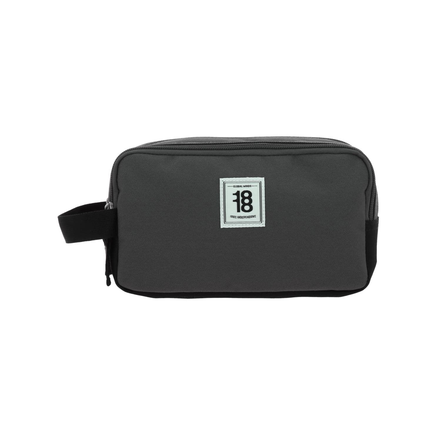 Lapicera escolar 1818 by Chenson gris con doble compartimento