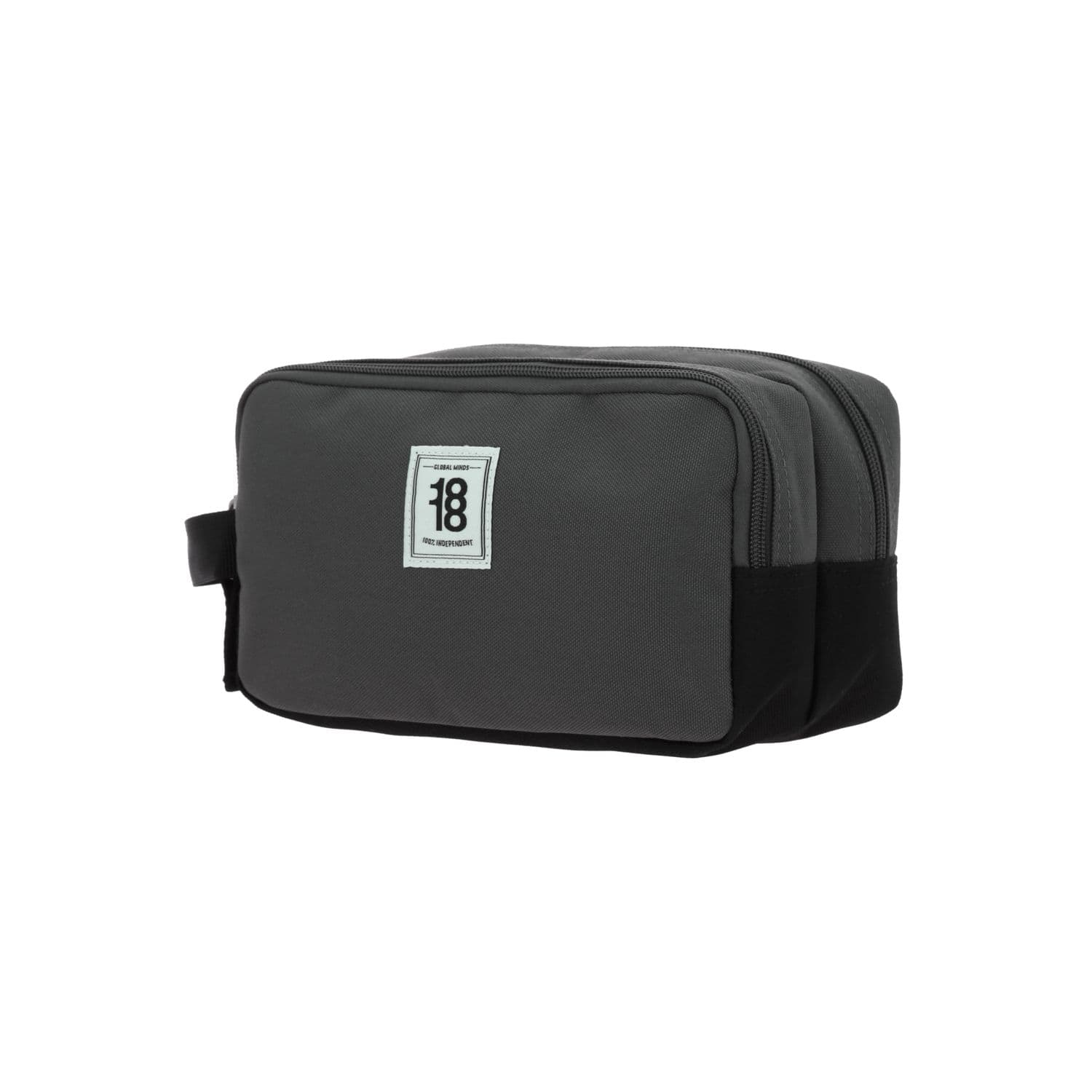 Lapicera escolar 1818 by Chenson gris con doble compartimento 2