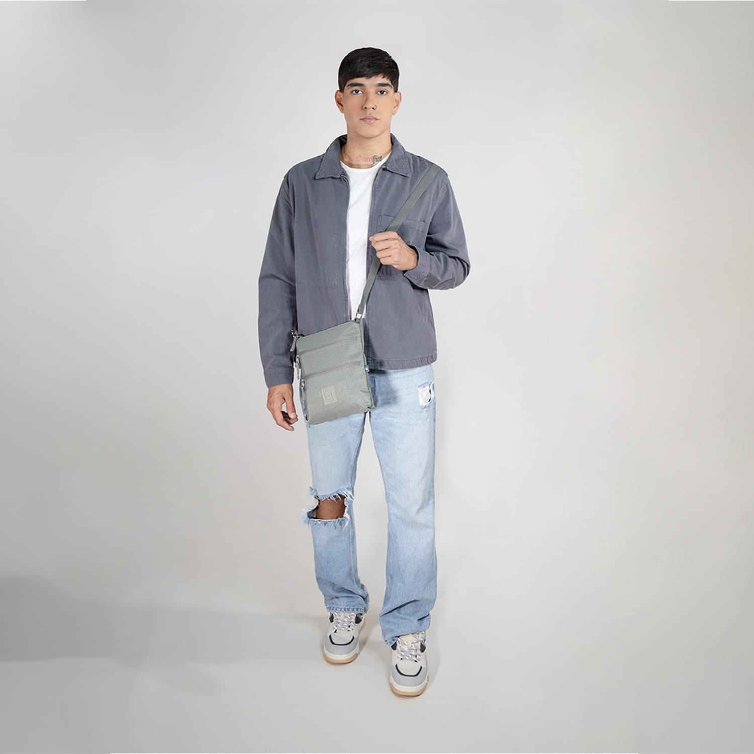 Bolsa de Lado 1818 by Chenson Verde Seco para Jóvenes Estilosos - vista 2