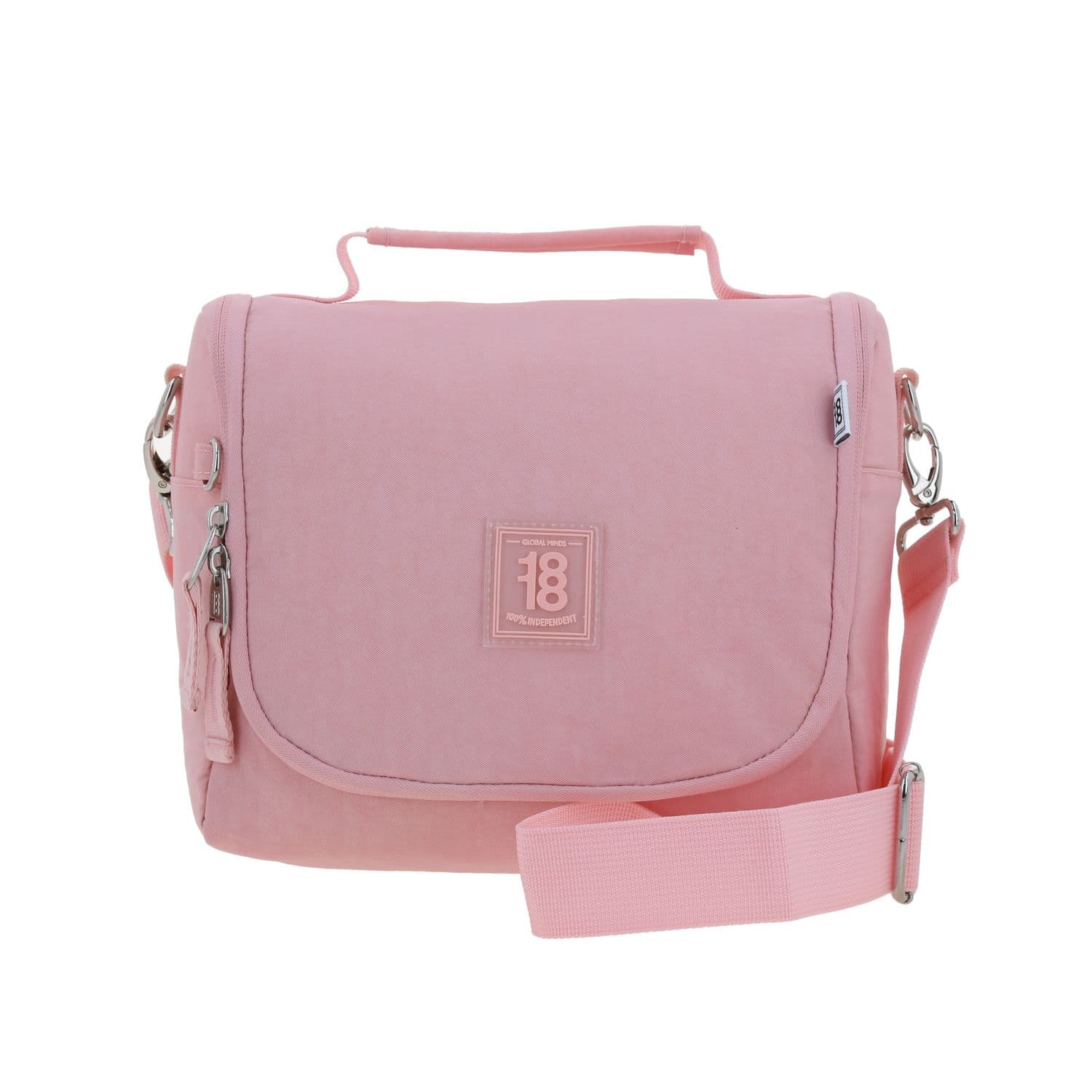 Lonchera escolar térmica 1818 by Chenson rosa para jóvenes con estilo