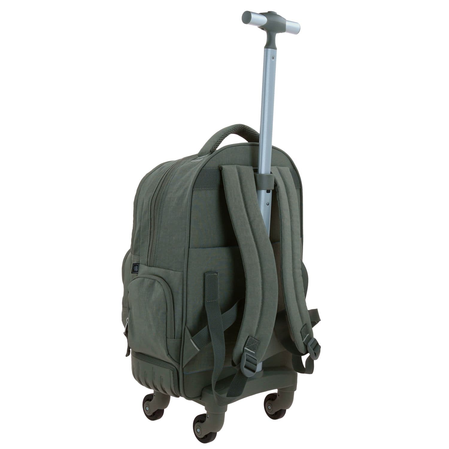 Mochila con Ruedas 1818 by Chenson Verde Seco Juvenil 3