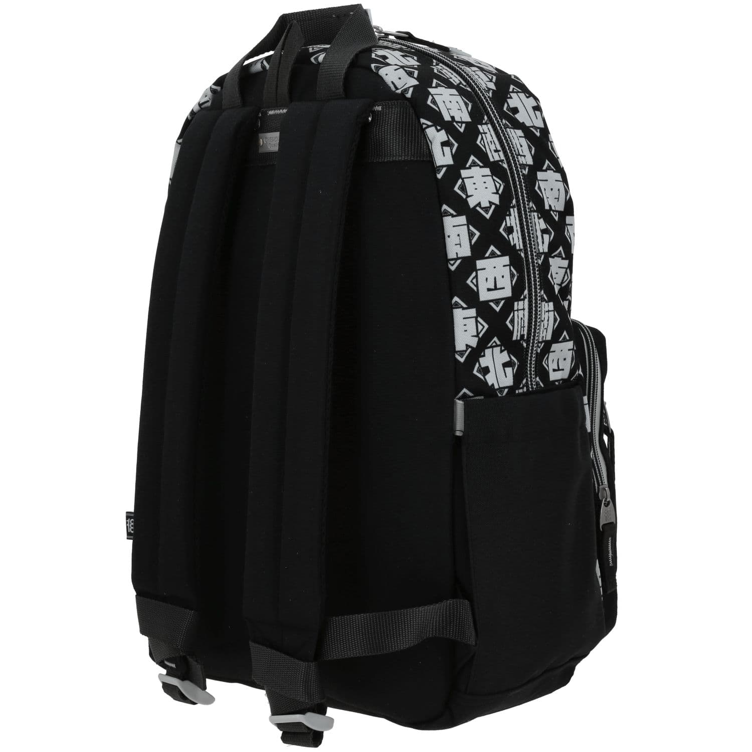 Mochila escolar juvenil 1818 by Chenson negra con amplio compartimento 5