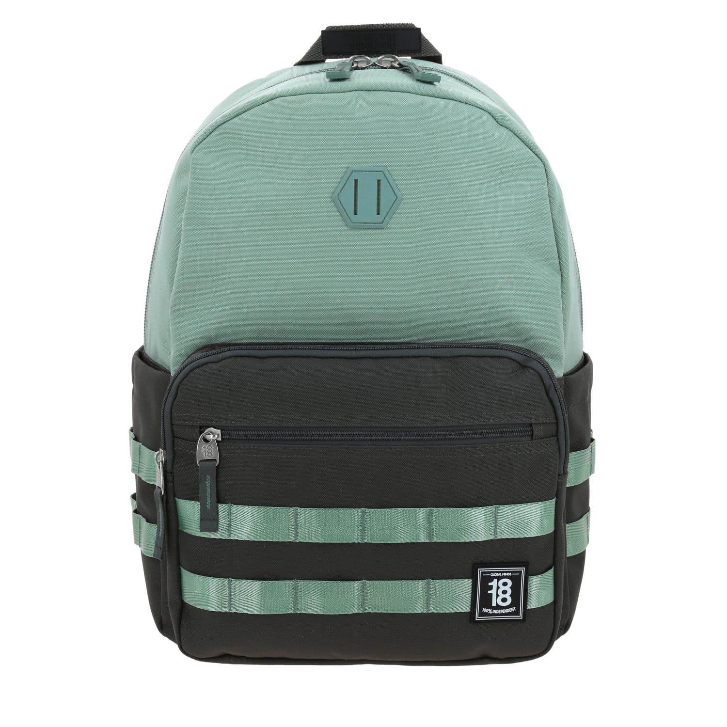 Mochila juvenil gris 1818 by Chenson con amplio compartimento