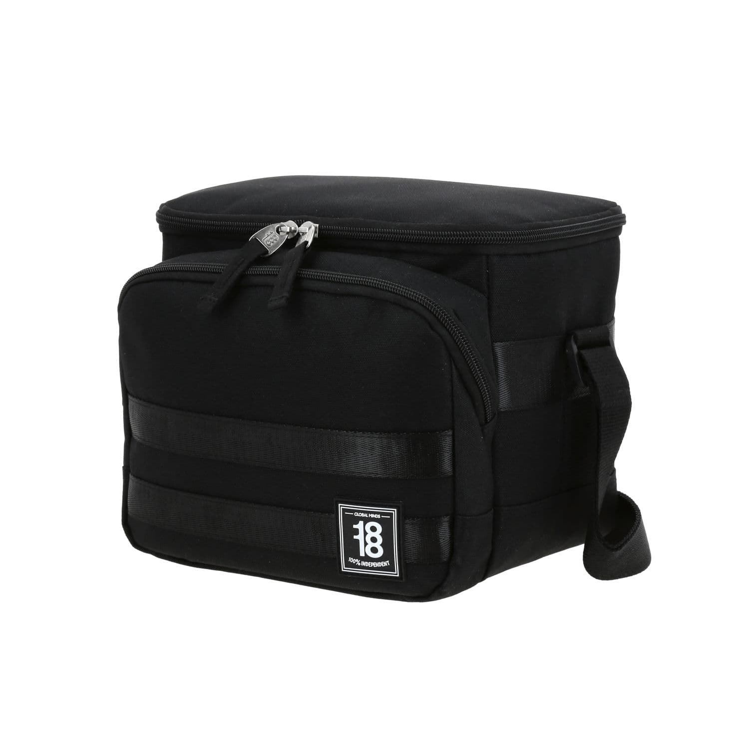 Lonchera escolar térmica 1818 by Chenson negra para jóvenes con estilo 2