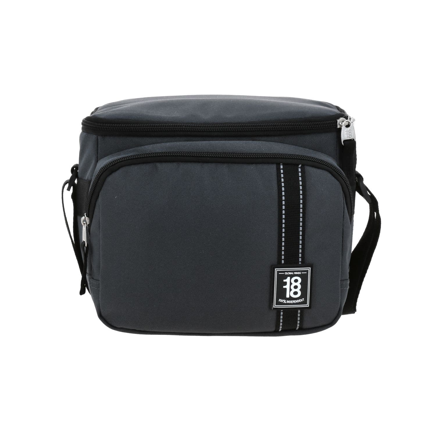 Lonchera escolar térmica 1818 by Chenson negra para jóvenes - Estilo y funcionalidad