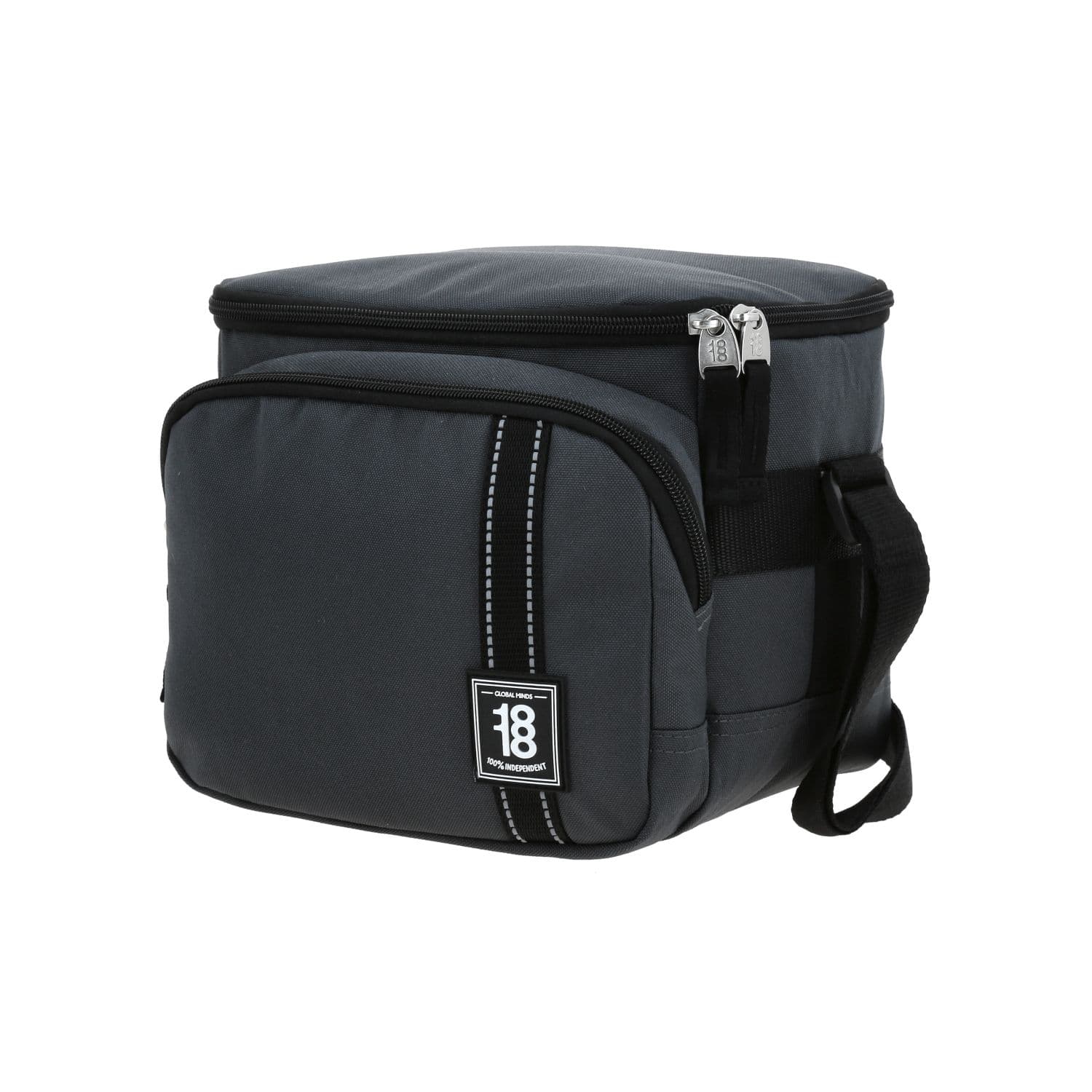 Lonchera escolar térmica 1818 by Chenson negra para jóvenes - Estilo y funcionalidad 2