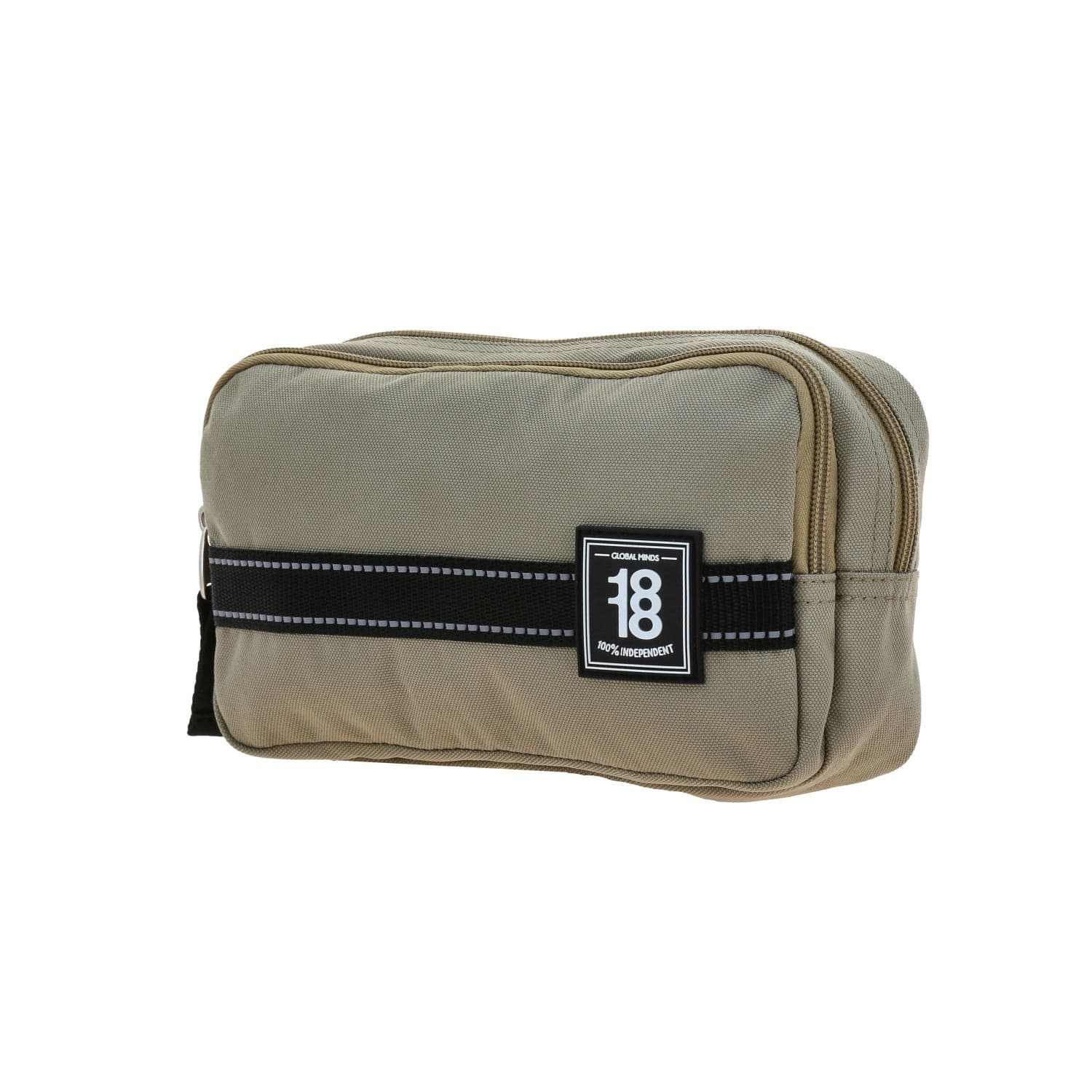 Lapicera escolar 1818 by Chenson gris con doble compartimento 2