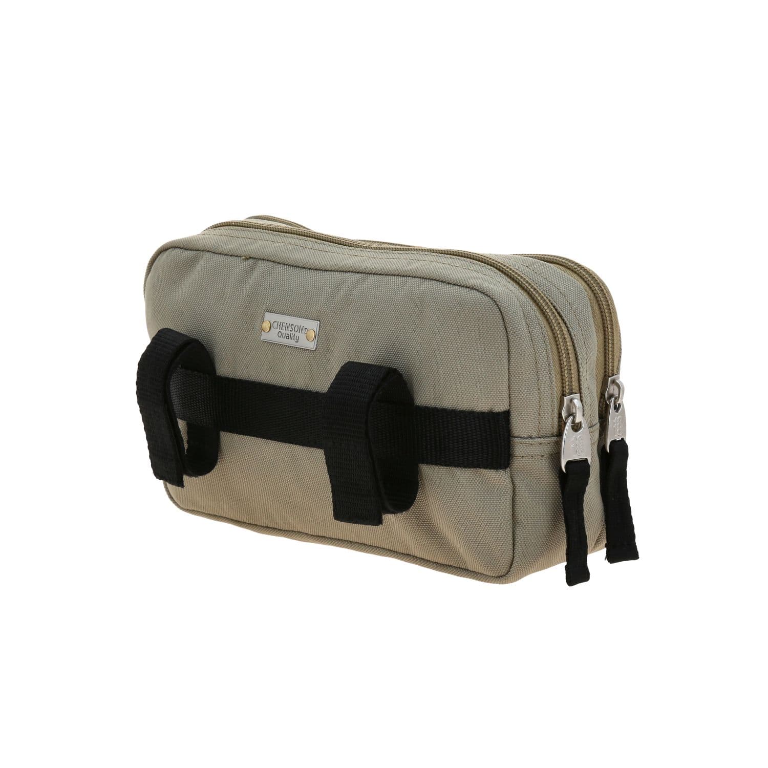 Lapicera escolar 1818 by Chenson gris con doble compartimento 5