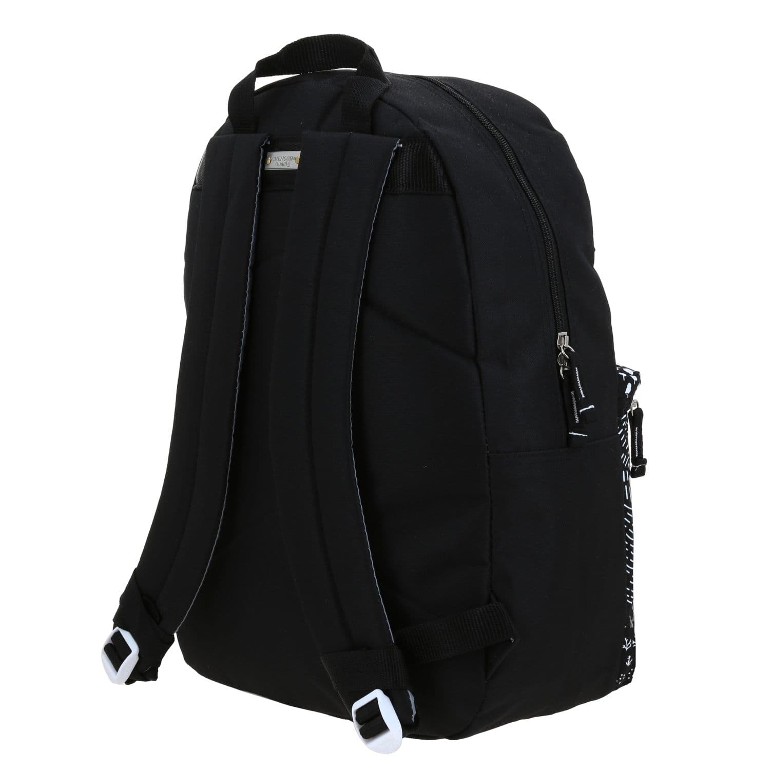 Mochila escolar juvenil 1818 by Chenson negra con amplio compartimento 5