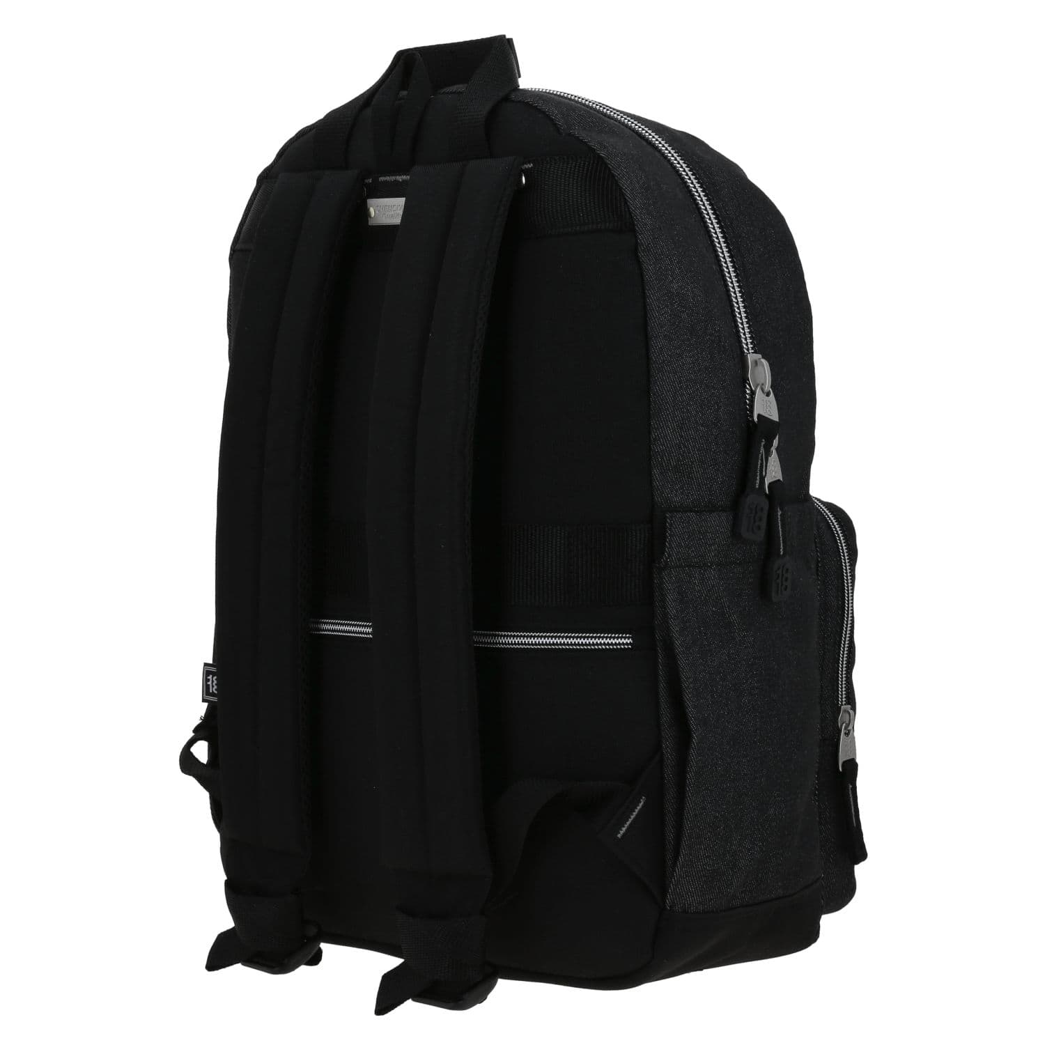 Mochila escolar juvenil 1818 by Chenson negra con diseño funcional 5