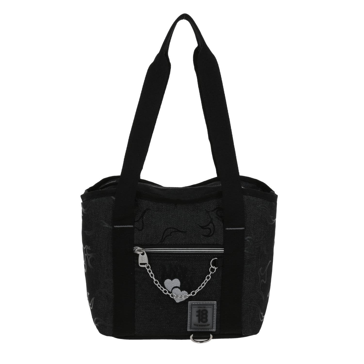 Lonchera escolar térmica 1818 by Chenson negra para jóvenes - Estilo y funcionalidad