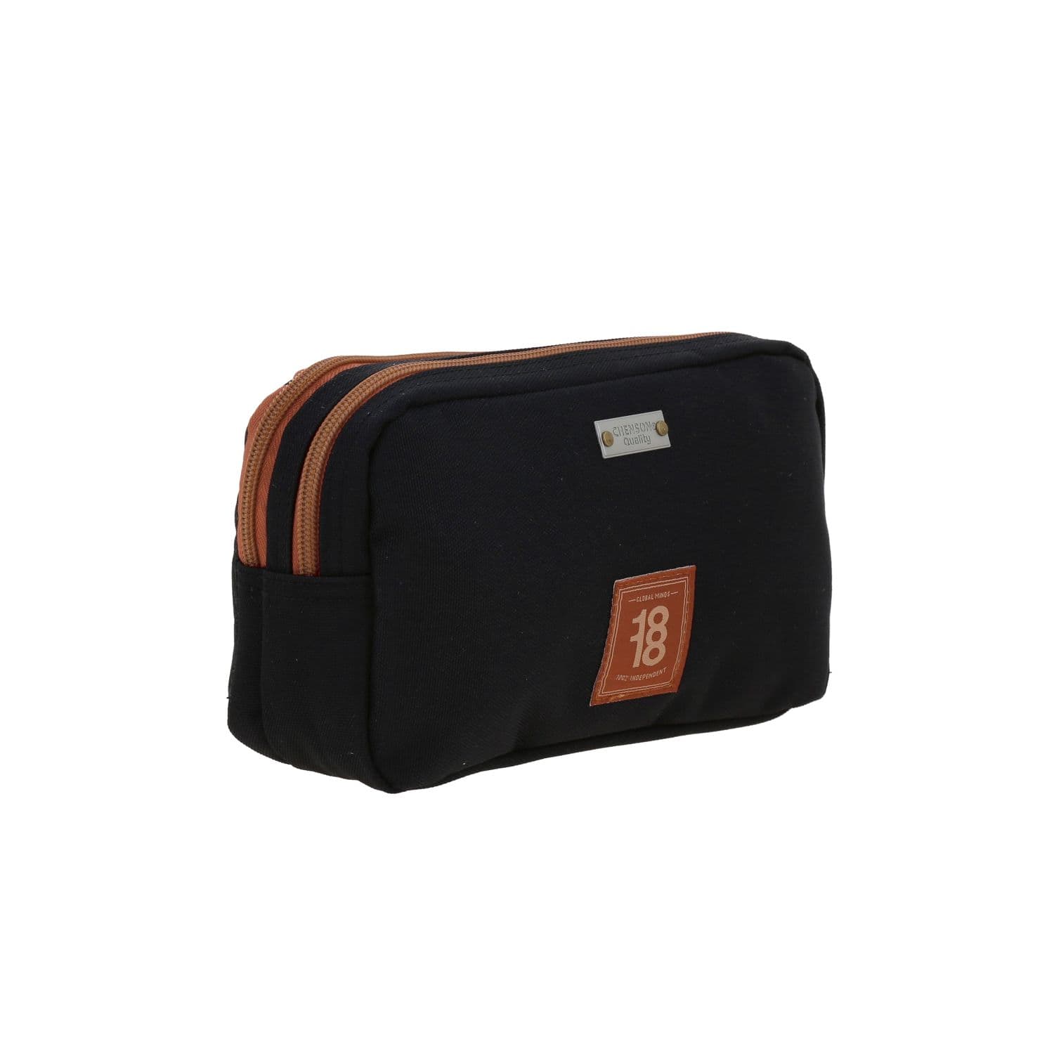 Lapicera escolar 1818 by Chenson color negro con doble compartimento 3