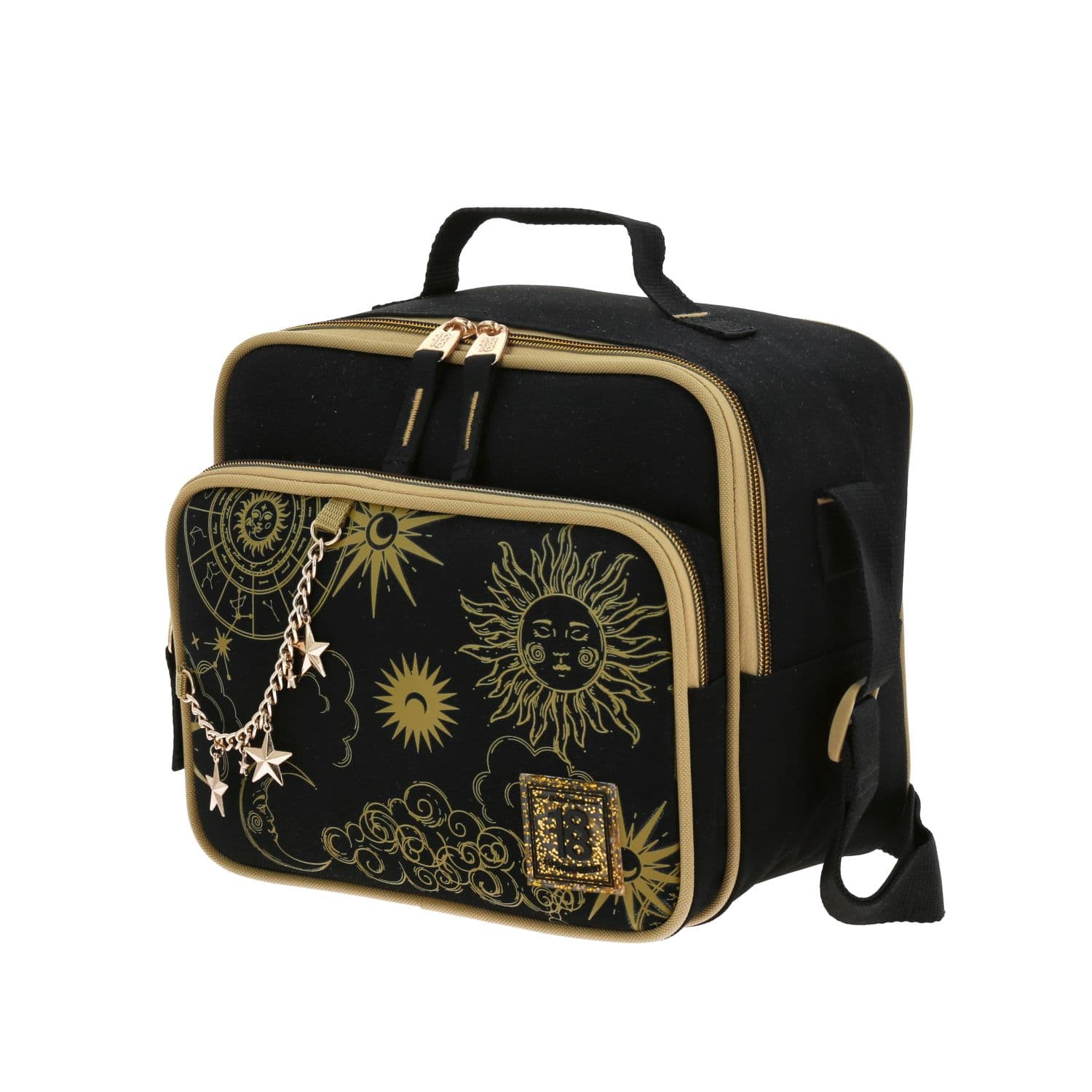 Lonchera escolar térmica 1818 by Chenson negra para jóvenes | Estilo y funcionalidad 2