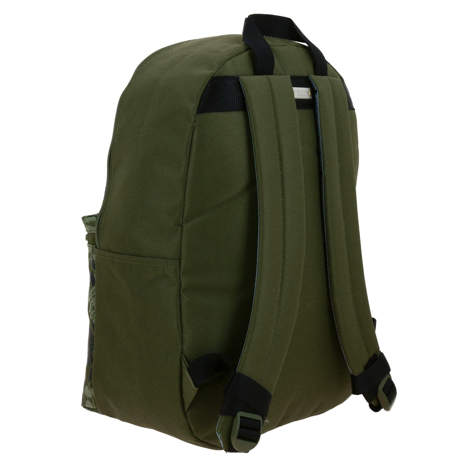 Mochila escolar juvenil 1818 by Chenson verde seco con amplio espacio 3