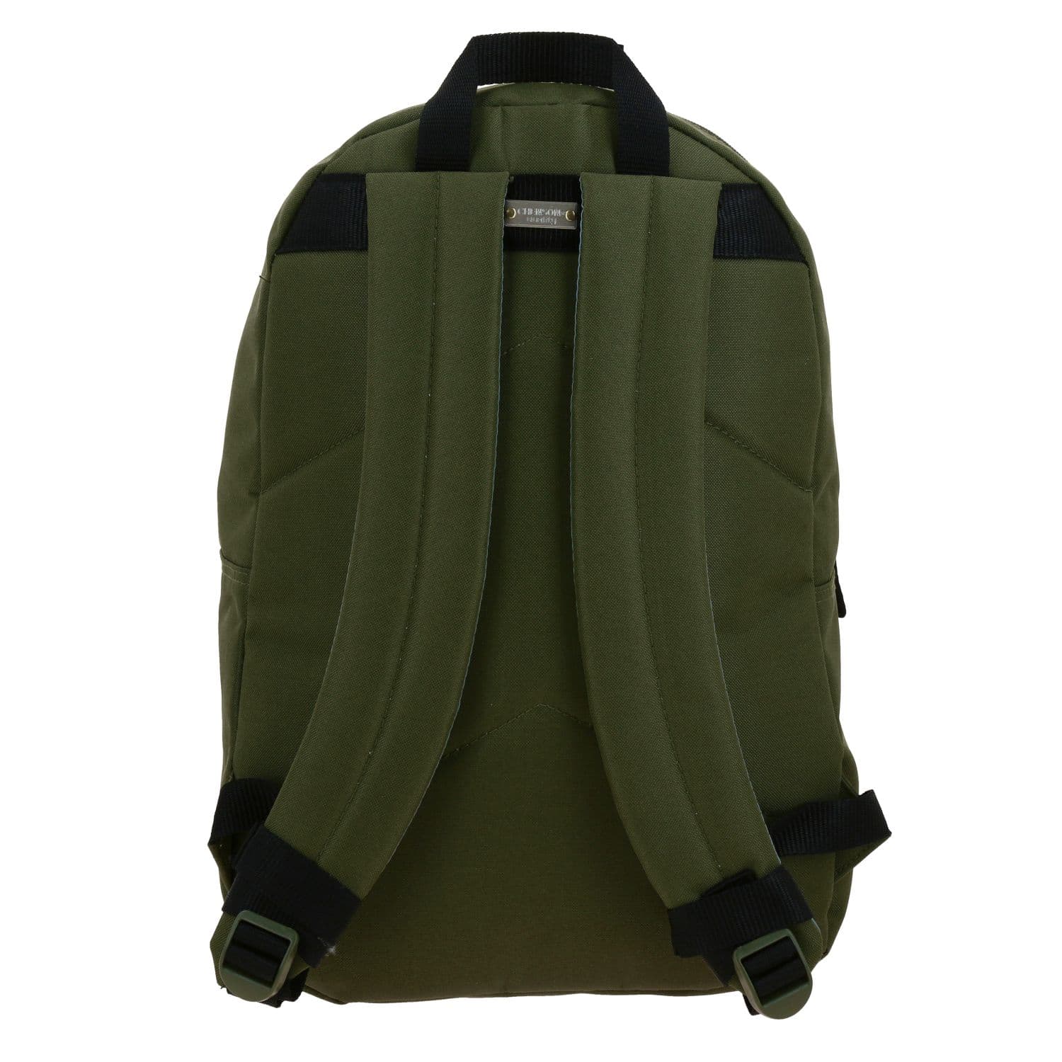 Mochila escolar juvenil 1818 by Chenson verde seco con amplio espacio 4