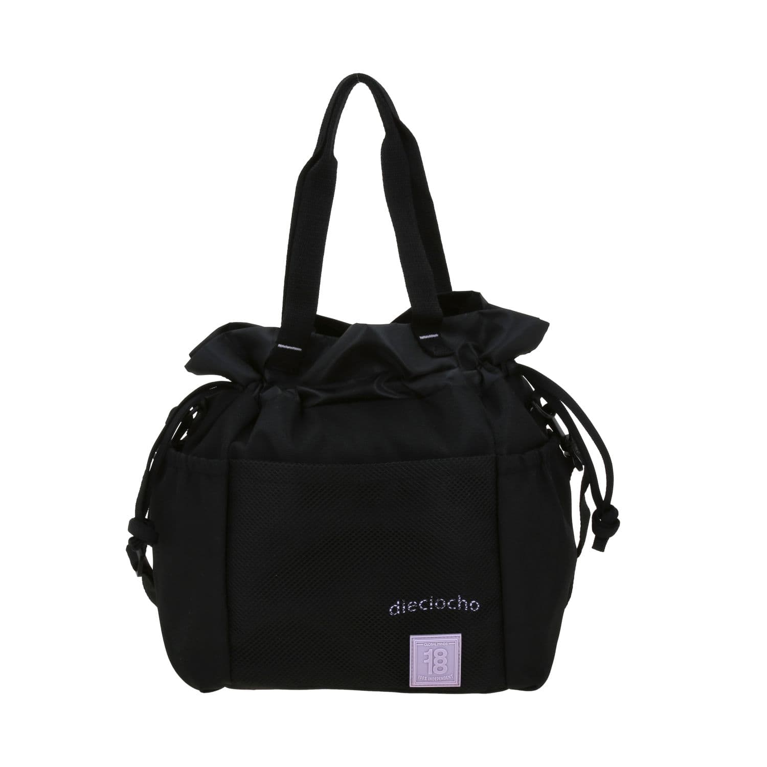 Lonchera escolar térmica 1818 by Chenson negra para jóvenes - funcional y estilosa