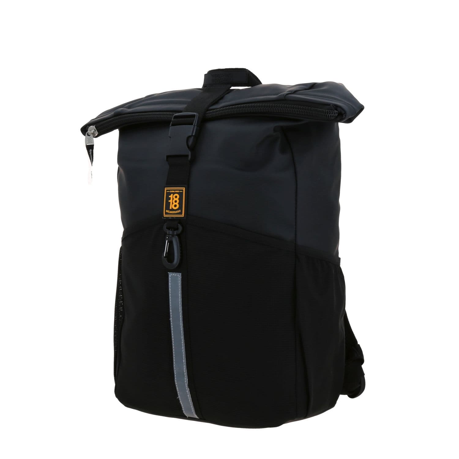 Mochila escolar juvenil 1818 by Chenson negra con amplio compartimento 2