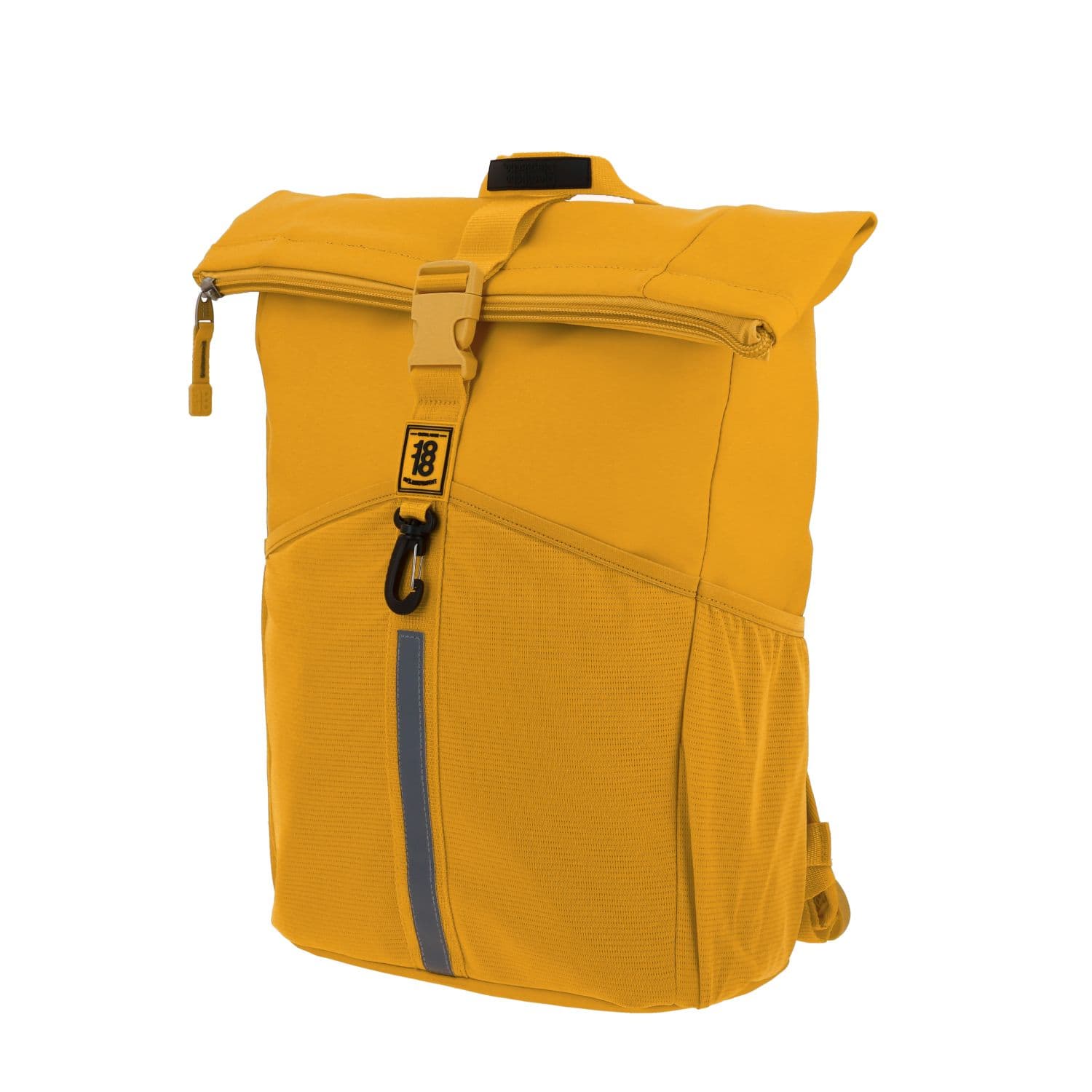 Mochila escolar juvenil 1818 by Chenson amarilla con compartimento amplio 2