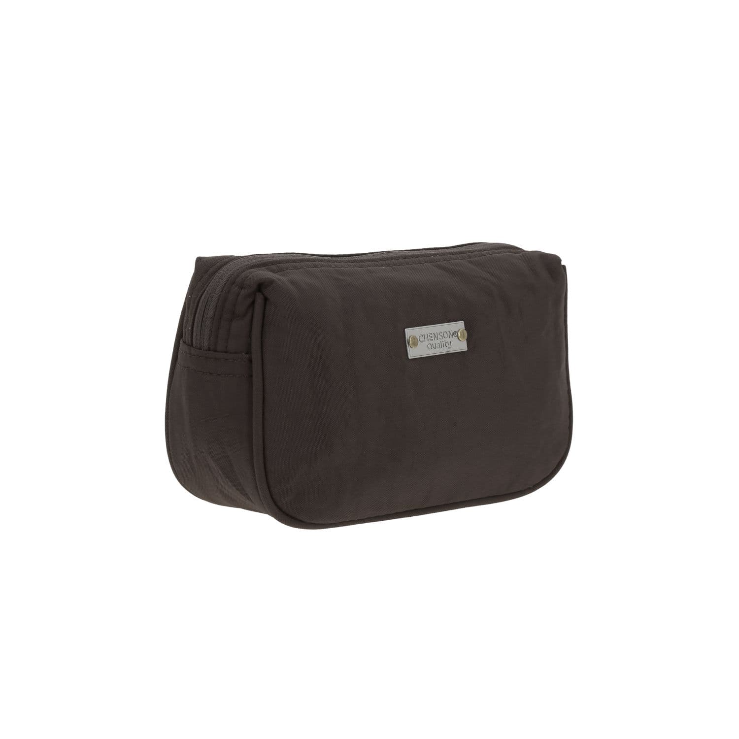 Lapicera estuche escolar 1818 by Chenson color café con organizador 3