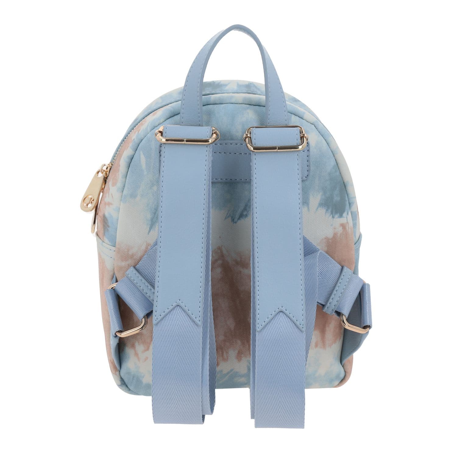 Mochila para dama Barbie by Chenson en azul con bolsillo frontal 4