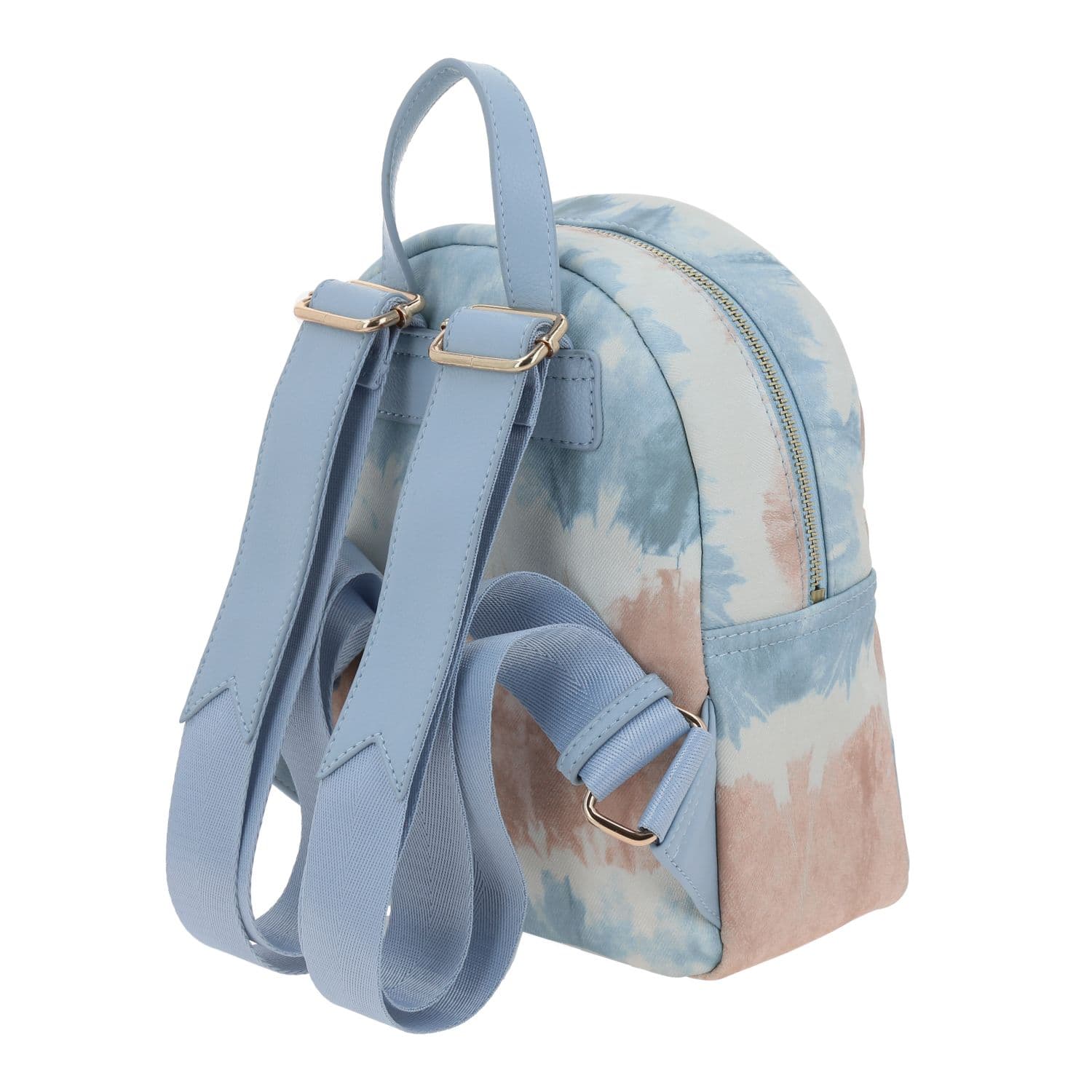 Mochila para dama Barbie by Chenson en azul con bolsillo frontal 5