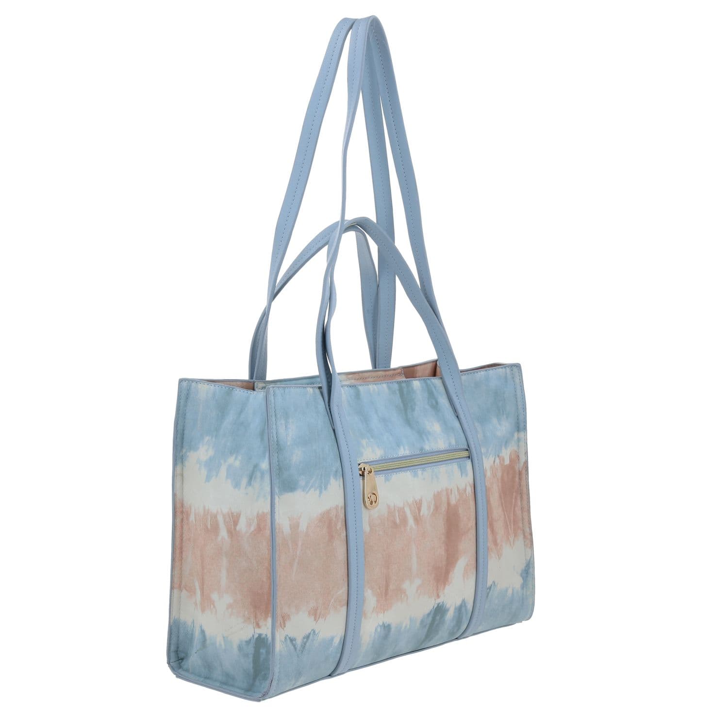 Bolsa grande para dama Barbie by Chenson azul con diseño funcional 3