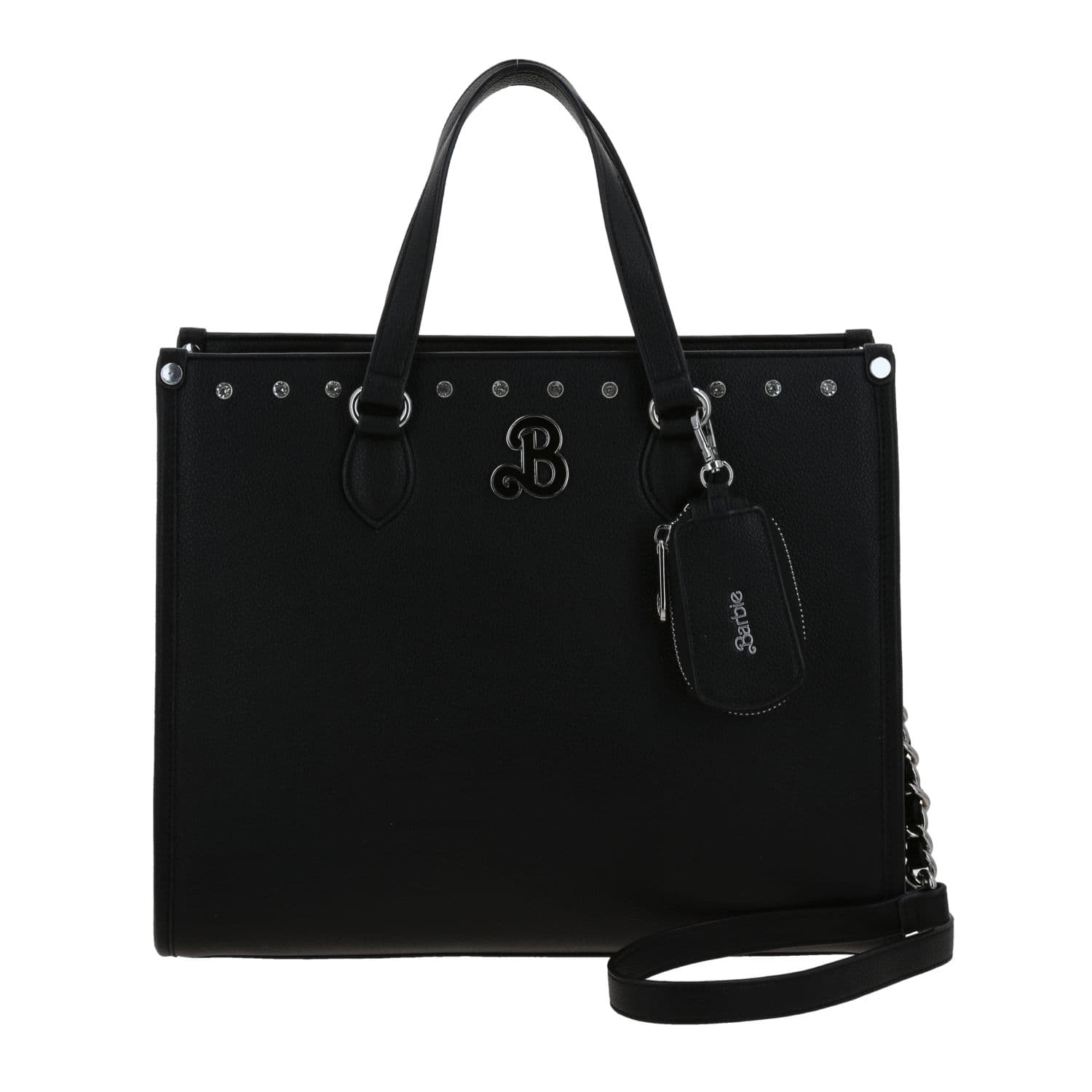 Bolsa de Mano para Dama Barbie by Chenson Negra con Estilo Único