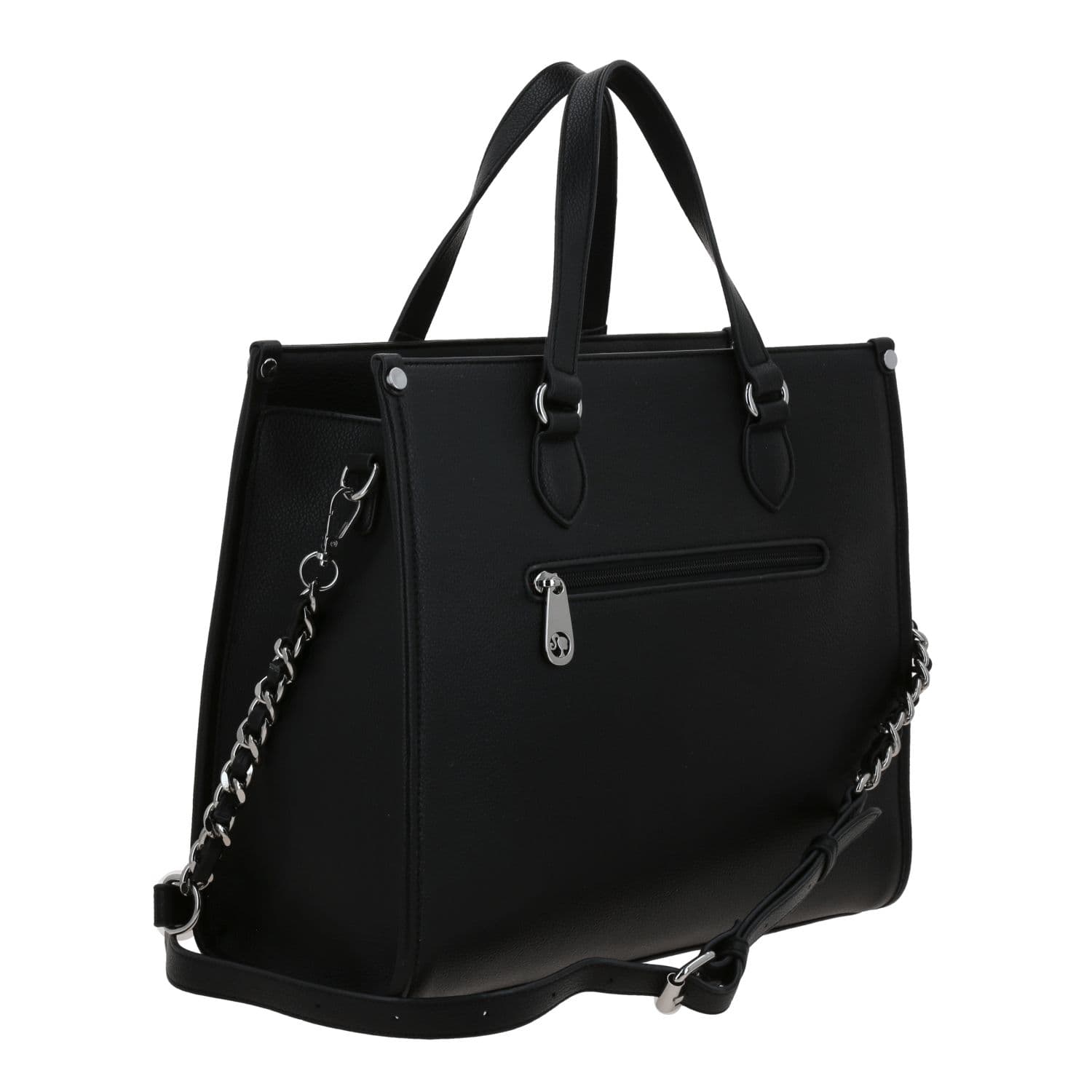 Bolsa de Mano para Dama Barbie by Chenson Negra con Estilo Único 3