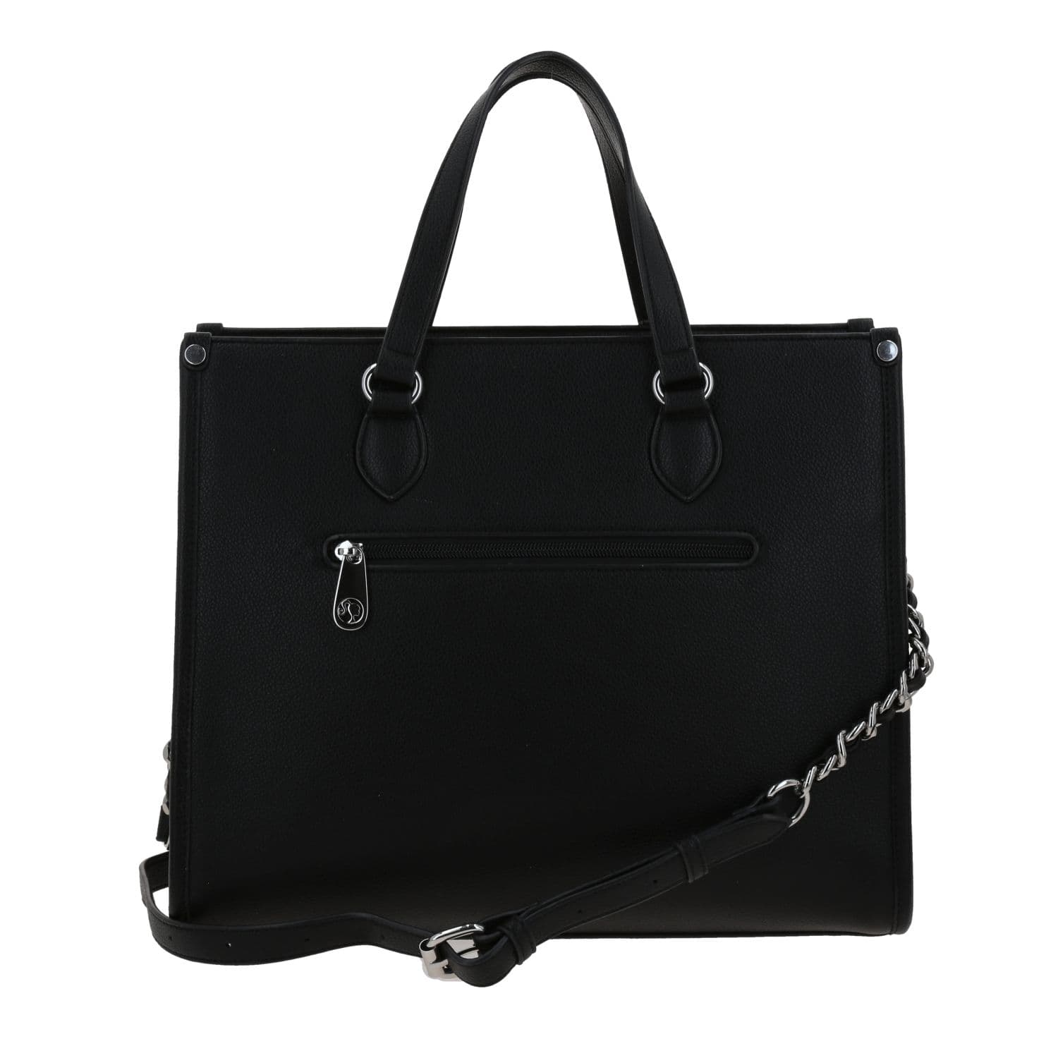 Bolsa de Mano para Dama Barbie by Chenson Negra con Estilo Único 4