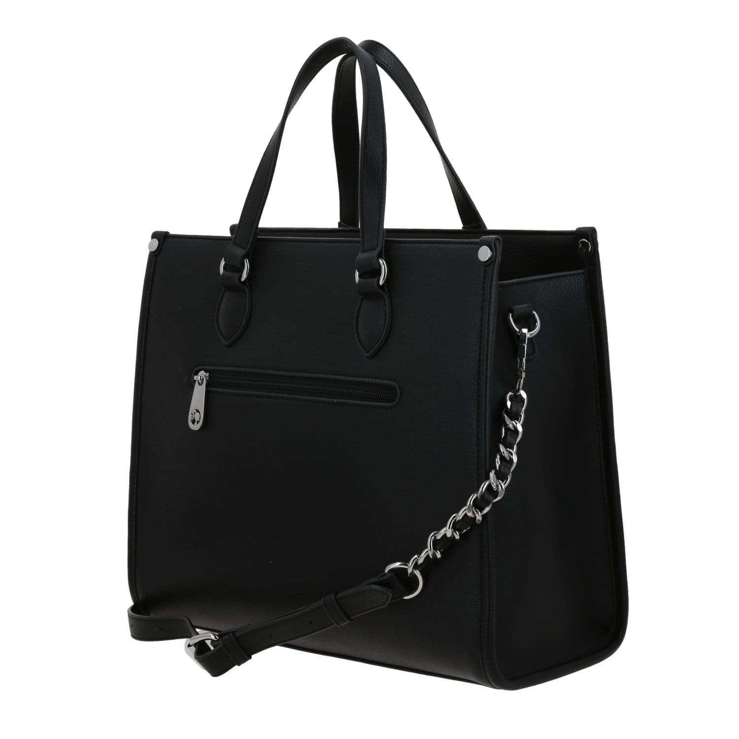 Bolsa de Mano para Dama Barbie by Chenson Negra con Estilo Único 5