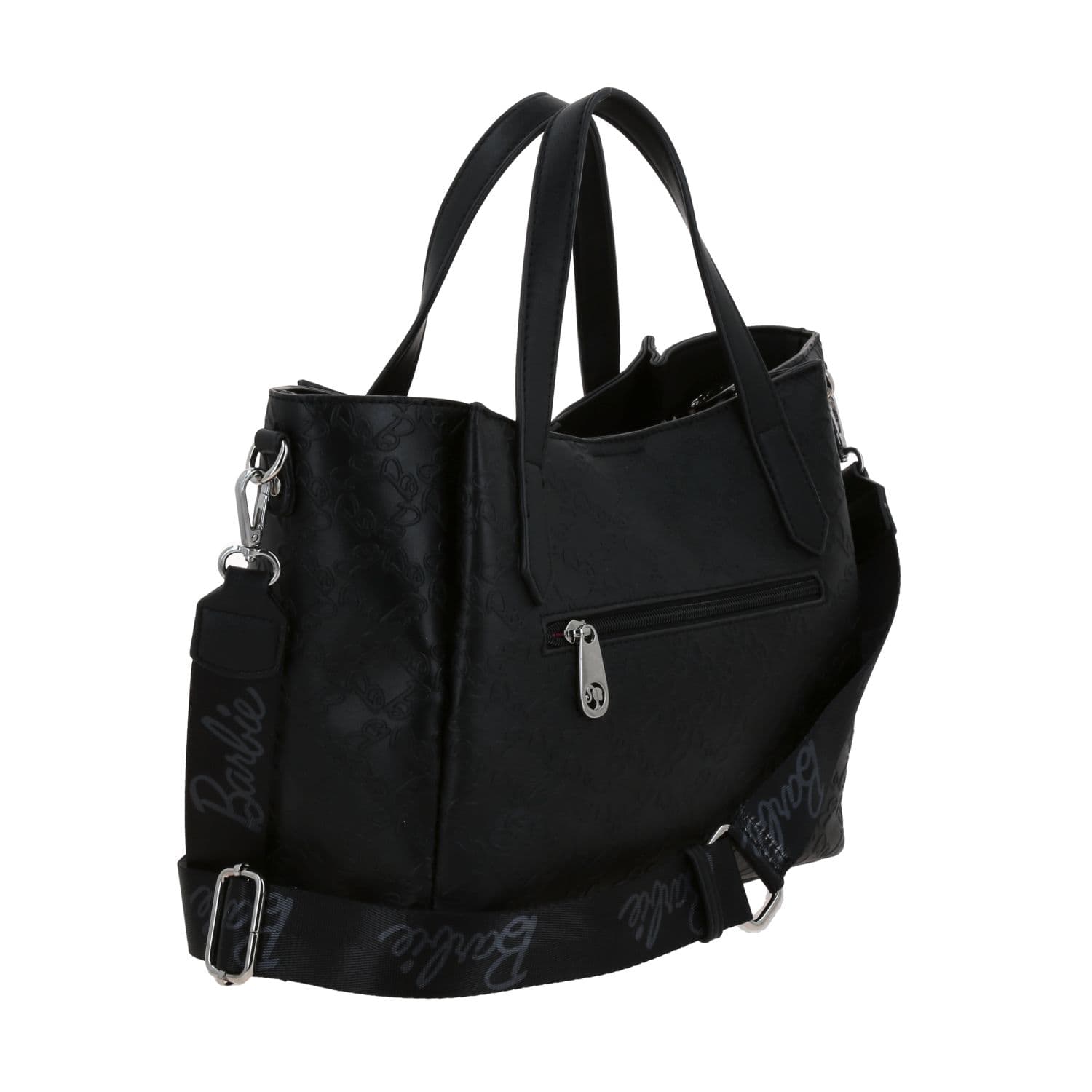Bolsa de Mano para Dama Barbie by Chenson Color Negro con Estilo Único 3