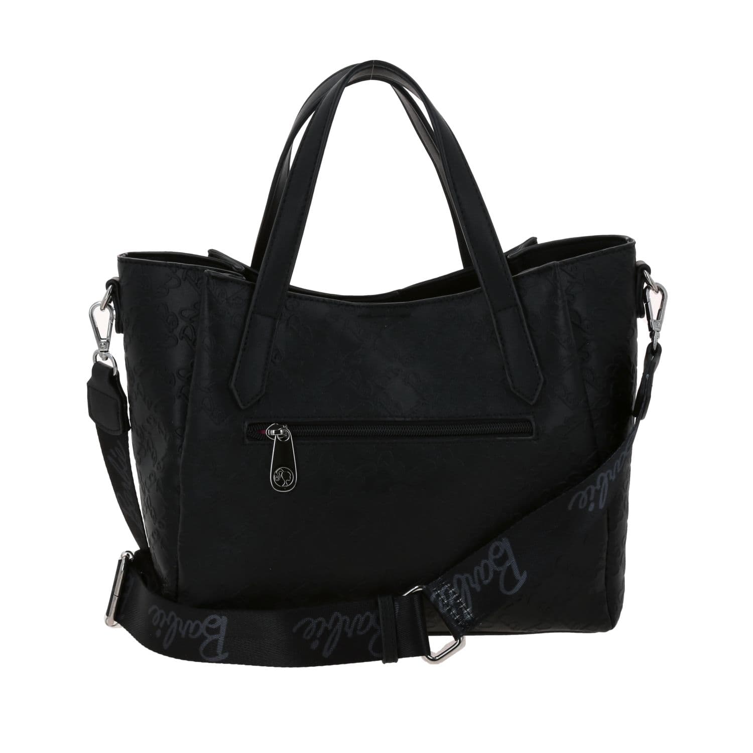Bolsa de Mano para Dama Barbie by Chenson Color Negro con Estilo Único 4