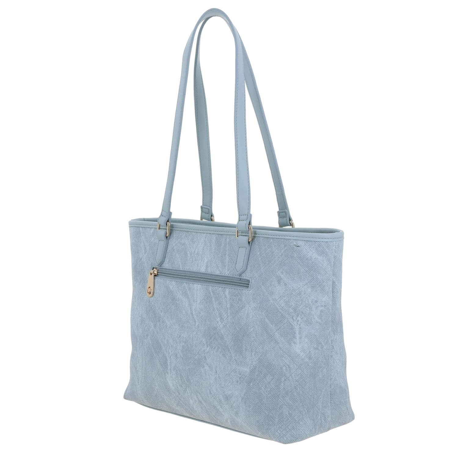 Bolsa grande para dama Barbie by Chenson azul con compartimento seguro 5