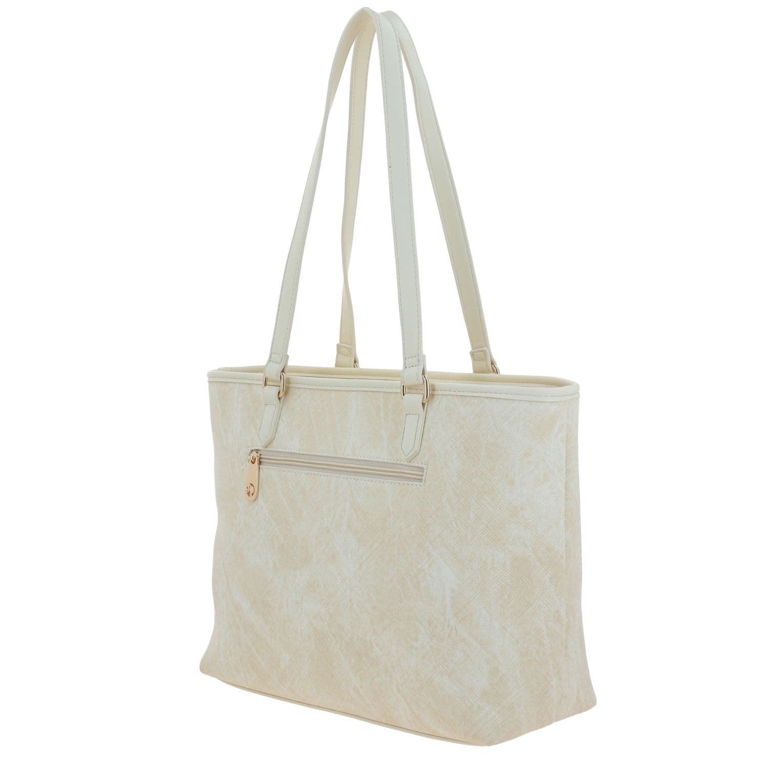 Bolsa grande para dama Barbie by Chenson Amarillo con compartimentos 5