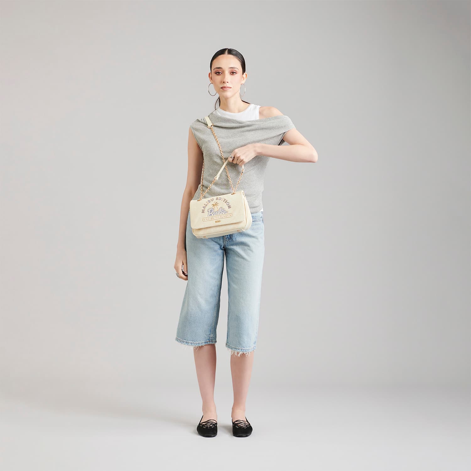 Bolsa de Lado Barbie by Chenson Amarilla - Estilo y Funcionalidad para Dama - vista 2