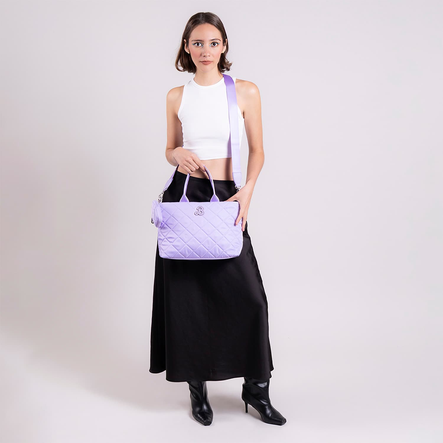 Bolsa de mano para dama Barbie by Chenson color violeta - Estilo y funcionalidad - vista 2