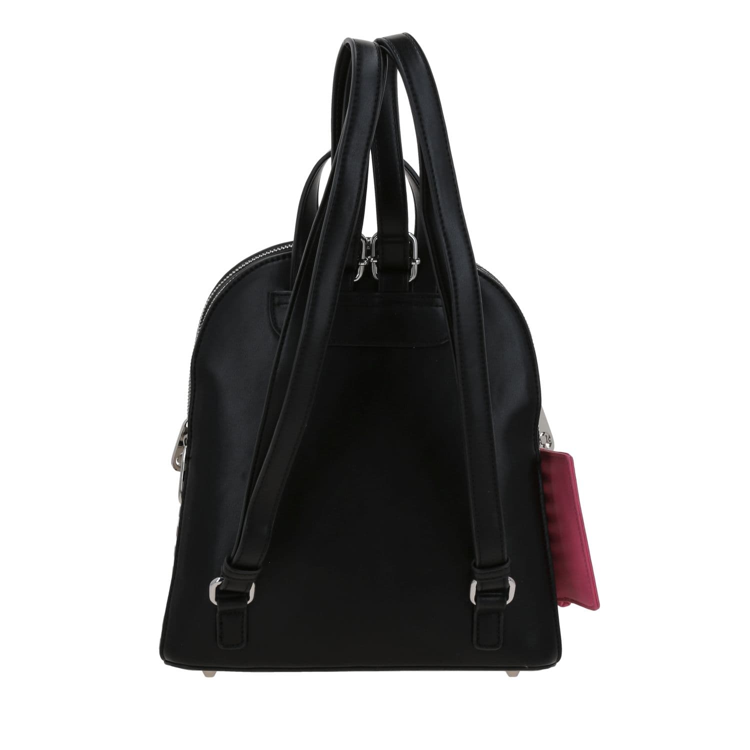 Mochila casual para dama Barbie by Chenson negra con doble compartimento 4