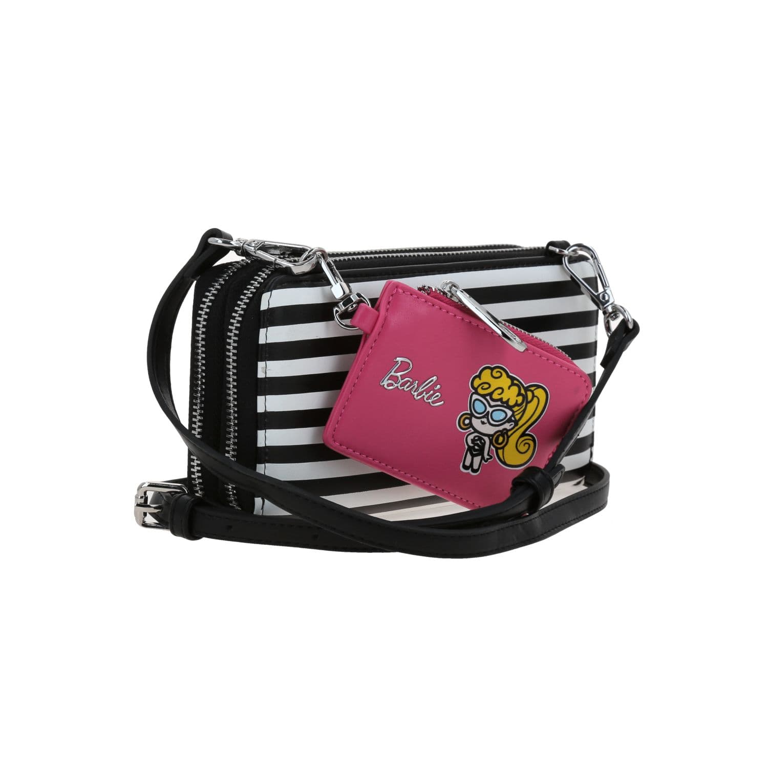 Cartera Barbie by Chenson negra para mujer, estilo y funcionalidad 3
