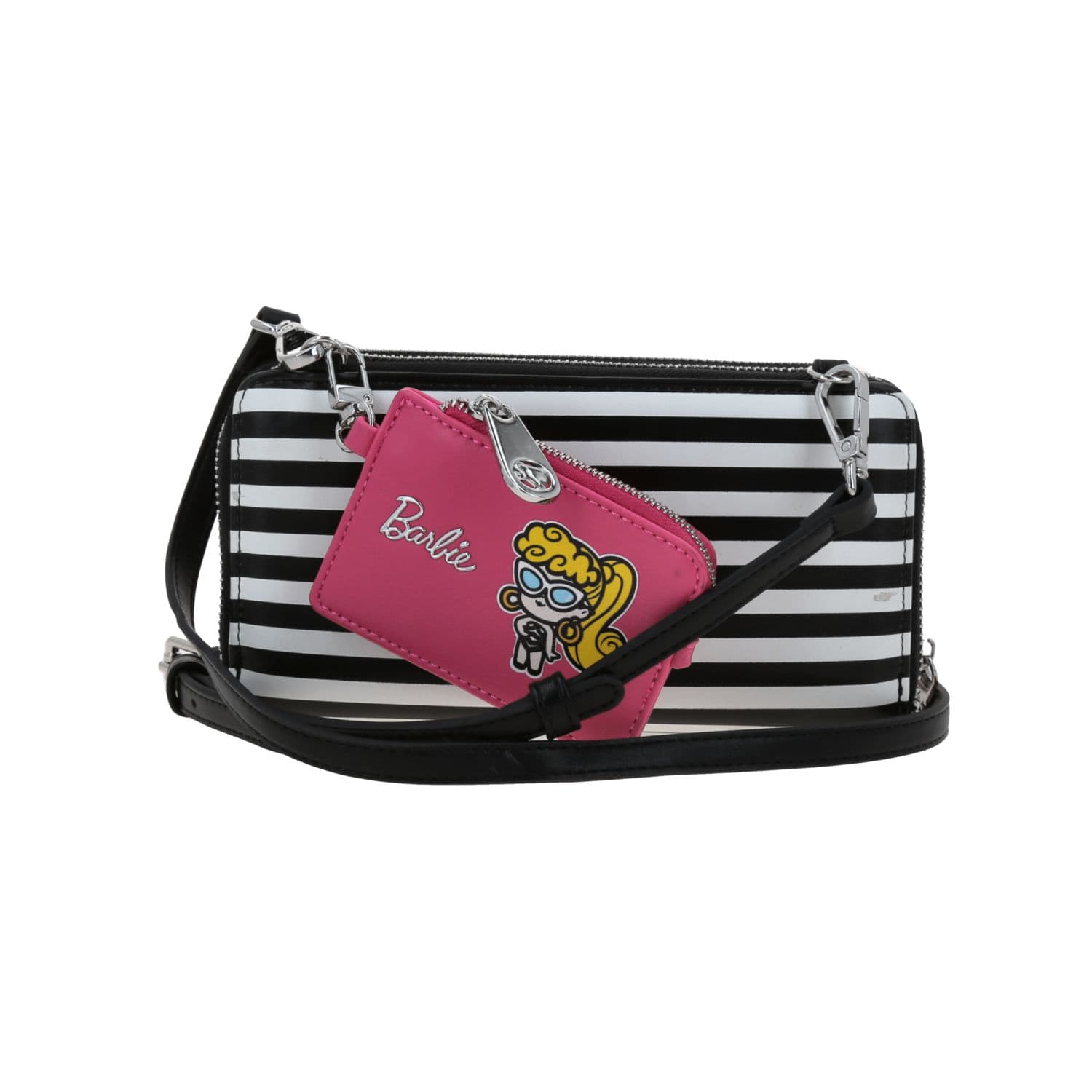 Cartera Barbie by Chenson negra para mujer, estilo y funcionalidad 4