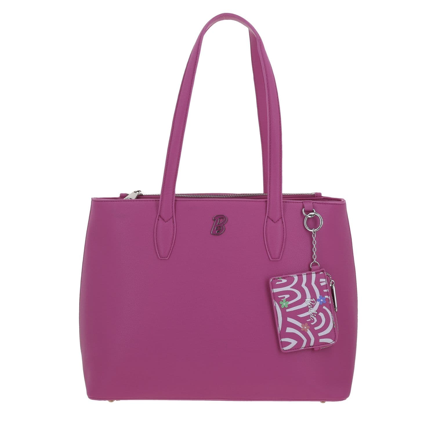 Bolsa grande para dama Barbie by Chenson rosa con doble compartimento