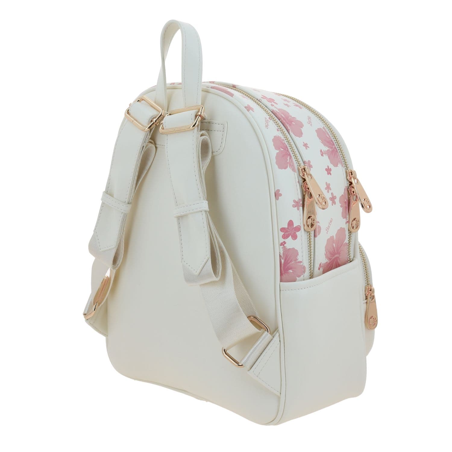 Mochila casual para dama Barbie by Chenson color blanco con estilo único 5