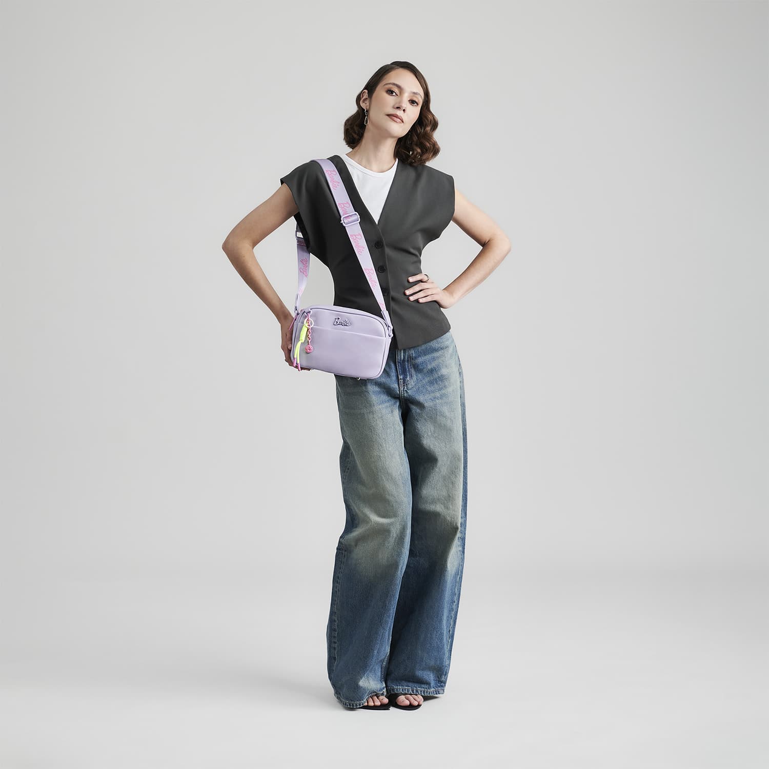 Bolsa de Lado para Dama Barbie by Chenson Violeta con Estilo Único - vista 2