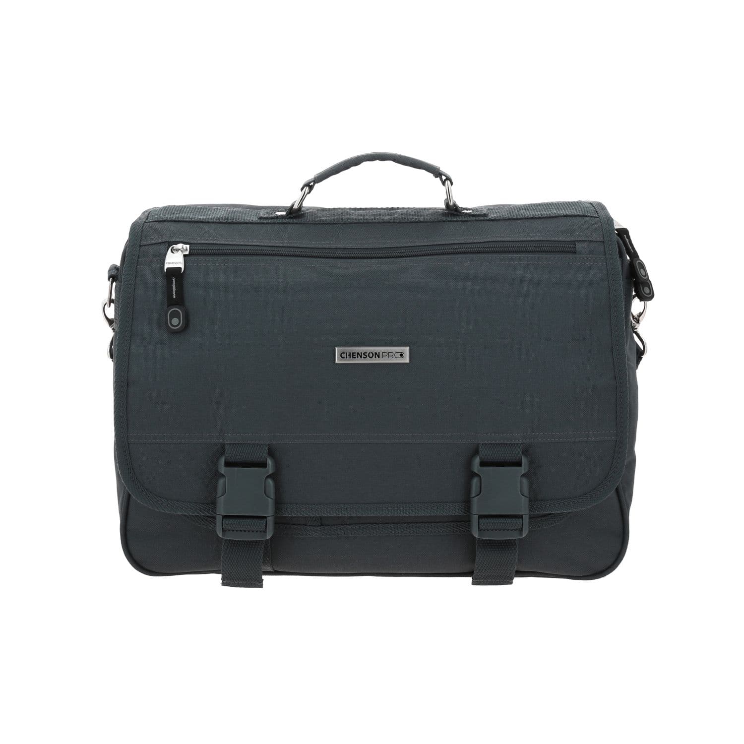 Portafolio gris Chenson Clásico - Maletín ejecutivo con diseño moderno