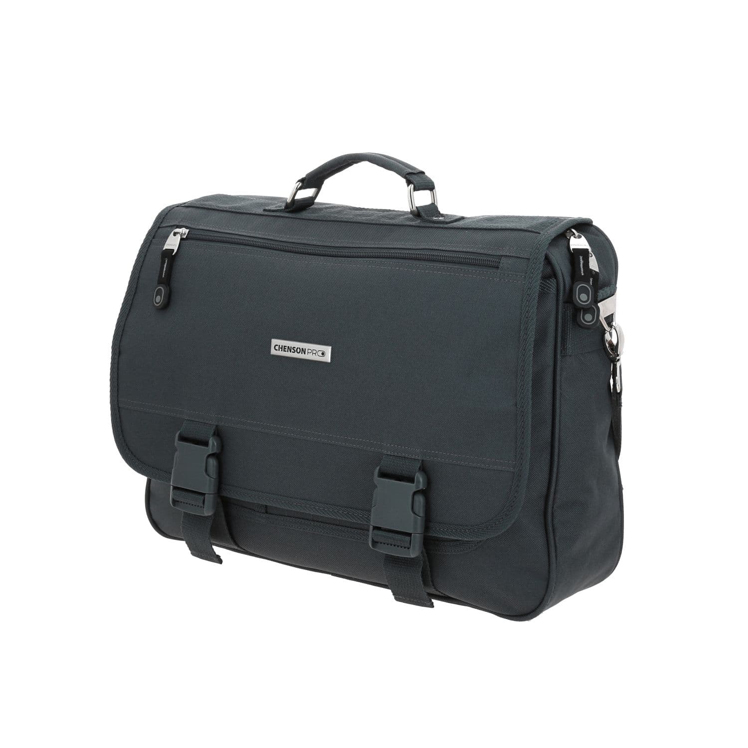 Portafolio gris Chenson Clásico - Maletín ejecutivo con diseño moderno 2