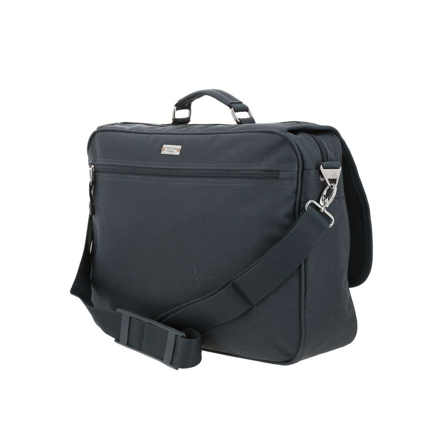 Portafolio gris Chenson Clásico - Maletín ejecutivo con diseño moderno 5