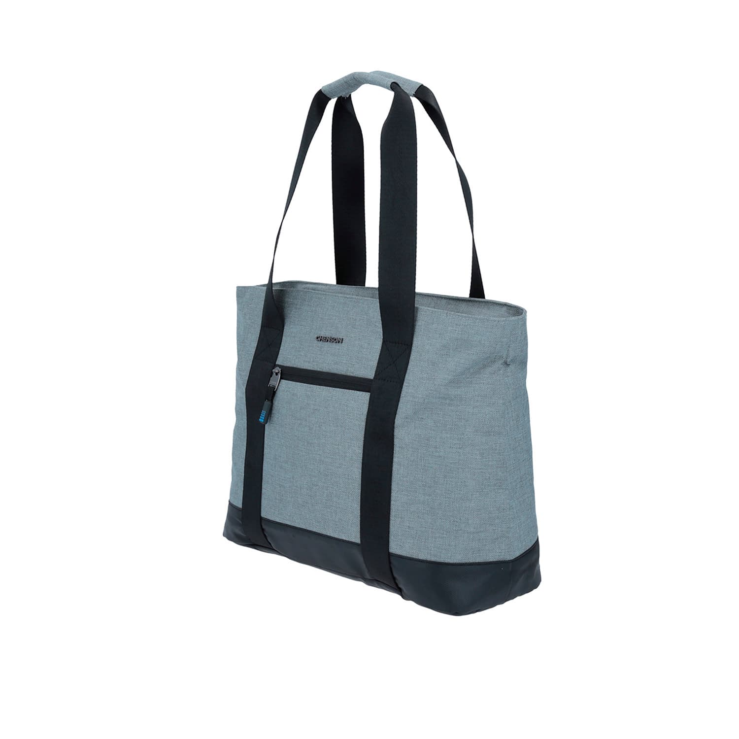 Bolsa grande para dama Chenson Clásico gris con diseño elegante 2